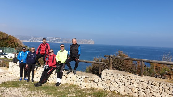Desde el mirador de Cala Blanca